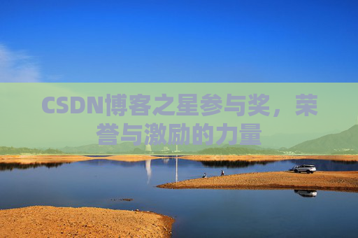 CSDN博客之星参与奖,荣誉与激励的力量